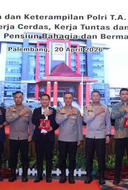 Polda Sumsel Bekali Latram untuk 216 Personel Menuju Purnatugas