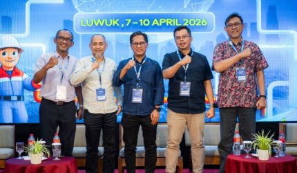 General Manager PEP Zona 4 Djudjuwanto menghadiri Quarterly Development & Production Coordination Meeting untuk Realisasi Kinerja 2025 dan Strategi Pencapaian Target 2026 di Kabupaten Banggai Sulawesi tengah, 7-11 April 2026 di mana PEP Zona 4 meraih lima penghargaan terkait pengeboran dari SHU Pertamina.