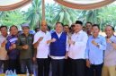 Kehadiran Wakil Gubernur Sumatera Selatan [Wagub Sumsel] H Cik Ujang dalam kegiatan silaturahmi bersama masyarakat Kecamatan Sumber Marga Telang di Desa Karang Anyar, Senin 20 April 2026, disambut hangat dan penuh antusias oleh warga.
