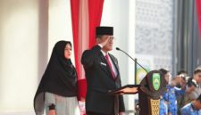 Pemerintah Provinsi Sumatera Selatan [Pemprov Sumsel] menggelar apel gabungan dalam rangka memperingati Hari Kartini Tahun 2026 di lingkungan Pemprov Sumsel