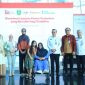Sekretaris Daerah Provinsi Sumatera Selatan [Sekda Sumsel], Dr Drs H Edward Candra MH meninjau langsung layanan perbankan di Bank Sumsel Babel dalam memberikan pelayanan kepada konsumen penyandang disabilitas, Rabu 22 April 2026.