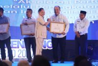 Bupati Asahan Terima Penghargaan dari Mendagri