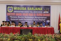 Institut Agama Islam Darul Ulum [IAIDU] Asahan kembali meluluskan sarjana-sarjana baru melalui acara Wisuda Sarjana Angkatan XXXV [35].