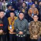 Gubernur Sumatera Selatan, Dr H Herman Deru, bersama Wakil Gubernur H Cik Ujang, menghadiri Apresiasi Pemerintah Daerah Berprestasi 2026 yang digelar Kementerian Dalam Negeri [Kemendagri], Sabtu 25 April 2026, malam.