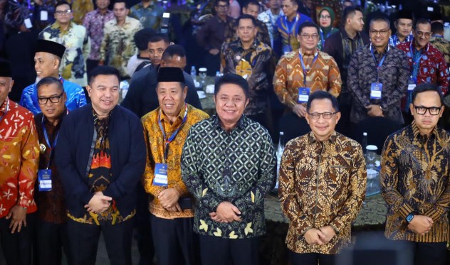Gubernur Sumatera Selatan, Dr H Herman Deru, bersama Wakil Gubernur H Cik Ujang, menghadiri Apresiasi Pemerintah Daerah Berprestasi 2026 yang digelar Kementerian Dalam Negeri [Kemendagri], Sabtu 25 April 2026, malam.