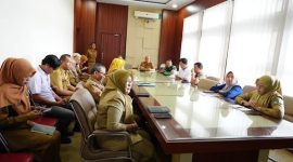 Pemerintah Kota [Pemkot] Prabumulih mengikuti Rapat Koordinasi [Rakor] Pengendalian Inflasi Tahun 2026 yang dirangkaikan dengan pembahasan evaluasi dukungan pemerintah daerah dalam Program 3 Juta Rumah serta sosialisasi penyelenggaraan Jaminan Produk Halal.