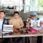Kuasa Hukum Lahmudin, Suwito Winoto SH MH, bersama Desri Nago SH, beserta rekan sejawat memberikan keterangan pers soal konflik sengketa agraria pada Kamis 30 April 2026.