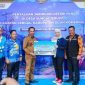 Peresmian penyalaan listrik desa Sungai Jeruju OKI dihadiri oleh anggota Komisi XII DPR RI Dewi Yustisiana, Wakil Bupati OKI Supriyanto, serta General Manager PLN UID S2JB Diksi Erfani Umar.