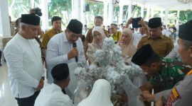 Pemerintah Kabupaten [Pemkab] Asahan melalui Kantor Haji dan Umrah menyelenggarakan acara pelepasan atau Upah-Upah Calon Jamaah Haji [CJH] tahun 1447 H/2026 M.