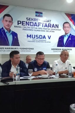 Musda Demokrat Sumsel Berpotensi Aklamasi, Petahana Melenggang