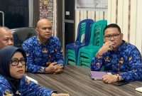 Pemerintah Kota [Pemkot] Prabumulih mengikuti sosialisasi kegiatan Penilaian Kinerja Pelayanan Terpadu Satu Pintu [PTSP] serta Kinerja Percepatan Pelaksanaan Berusaha Pemerintah Daerah Tahun 2026 yang digelar secara virtual, Senin 27 April 2026.