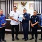Wakil Wali Kota [Wawako] Prabumulih, Franky Nasril SKom MM, menghadiri Rapat Koordinasi [Rakor] Pendataan dan Validasi Kendaraan Bermotor Terpadu di seluruh wilayah Kota Prabumulih. Kegiatan tersebut berlangsung di Ruang Rapat Lantai I, Gedung Pemerintah Kota Prabumulih, Kamis 23 April 2026.