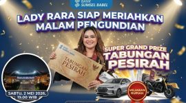 Lady Rara Siap Meriahkan Malam Pengundian Super Grand Prize Tabungan Pesirah