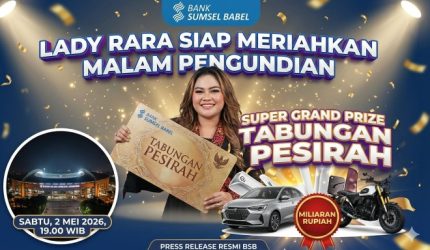 Lady Rara Siap Meriahkan Malam Pengundian Super Grand Prize Tabungan Pesirah