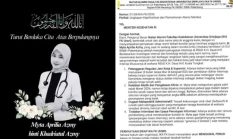 Tragedi dr Myta Aprilia Azmy, IKA-FK Unsri Desak Kemenkes Audit Wahana Internship