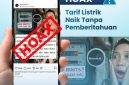 PLN Imbau Hati-hati Informasi Hoax Soal Kenaikan Tarif Listrik