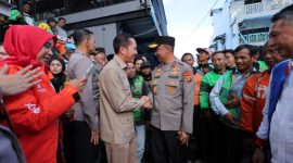 Wali Kota Palembang, Drs H Ratu Dewa MSi bersama Kepolisian Daerah Sumatera Selatan [Polda Sumsel] menghadiri peluncurkan Kedai ADO Presisi secara serentak di 17 kabupaten dan kota di wilayah Sumatera Selatan.