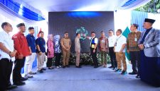 Gubernur Sumatera Selatan [Sumsel], Dr H Herman Deru, saat meluncurkan Gerakan Rutilahu di Kelurahan 11 Ulu, Kecamatan Seberang Ulu II, Selasa 5 Mei 2026, pagi.