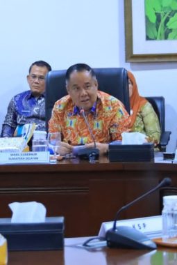 Wagub Sumsel Cik Ujang Desak Percepatan Tol Betung–Tempino, Target Tuntas November