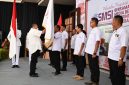 Ketua SMSI Sumsel Jon Heri resmi melantik kepengurusan SMSI Kabupaten OKI masa bakti 2026-2029, di Pendopoan Rumah Dinas Bupati OKI pada Selasa 5 Mei 2026.