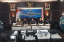 Lanal Palembang memberikan keterangan pers soal digagalkannya penyelundupan BBL senilai Rp6,25 Miliar, Selasa 5 Mei 2026.