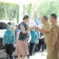 Tim Penggerak Pemberdayaan dan Kesejahteraan Keluarga [TP-PKK] Provinsi Sumatera Utara melaksanakan kegiatan Bakti Sosial di Kabupaten Asahan.