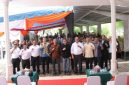 Sosialisasi dan Diskusi Publik Peningkatan Kualitas Pelayanan Publik yang digelar bersama Komisi II DPR RI dan Ombudsman RI, pada Jumat 8 Mei 2026, di Halaman Kantor Kecamatan Kota Kisaran Timur.
