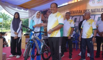 Semarak Dies Natalis ke-40, Universitas Asahan Gelar Jalan Santai Dihadiri Wagubsu dan Bupati Asahan