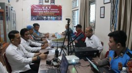 Ratusan peserta Catar Akpol 2026 tengah menjalani tes strategis berupa Computer Assisted Test [CAT] Asesmen Mental Ideologi [AMI] serta Inventory Penelusuran Mental Kepribadian [PMK], Senin 11 Mei 2026.