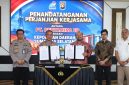 Polda Sumsel bersama PT Pertamina EP melakukan penandatanganan Perjanjian Kerja Sama [PKS] guna mendukung implementasi kebijakan pengelolaan sumur minyak masyarakat sesuai regulasi pemerintah, berlangsung di Ruang Serbaguna Lantai II Gedung Presisi Mapolda Sumatera Selatan, Palembang, pada Senin, 11 Mei 2026.