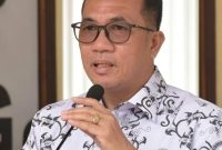 Ketua PGRI Palembang sekaligus Dewan Pendidikan Kota, Dr H Ahmad Zulinto SPd MM.