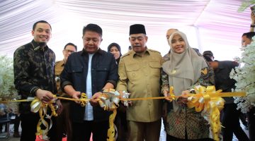 Gubernur Sumatera Selatan [Sumsel] Dr H Herman Deru meresmikan Rumah Sakit AR Bunda Assalam di Kabupaten Lahat, Senin 11 Mei 2026.