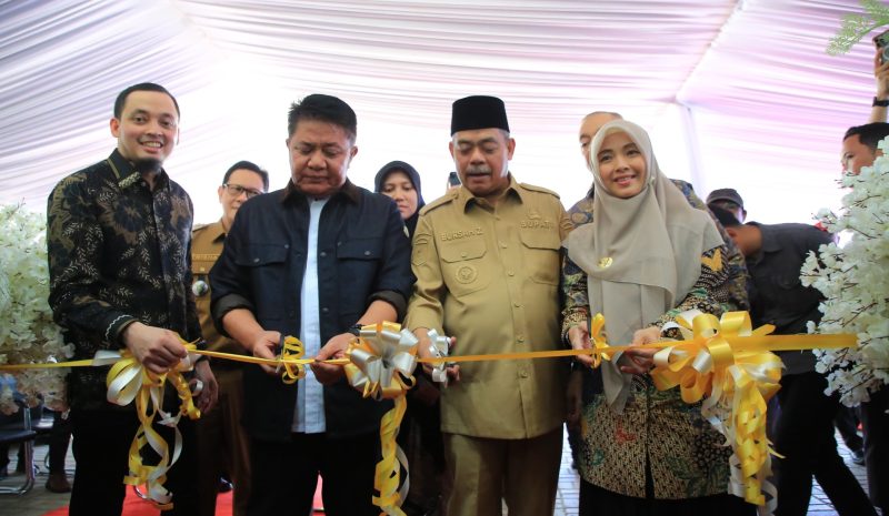 Gubernur Sumatera Selatan [Sumsel] Dr H Herman Deru meresmikan Rumah Sakit AR Bunda Assalam di Kabupaten Lahat, Senin 11 Mei 2026.