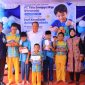 Wakil Gubernur Sumatera Selatan [Wagub Sumsel] H Cik Ujang menghadiri kegiatan berbagi bersama anak-anak berkebutuhan khusus yang diselenggarakan PT Tirta Sriwijaya Maju [TSM] di Sekolah Luar Biasa [SLB] Talang Kelapa, Selasa 12 Mei 2026.
