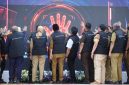 Gubernur Sumatera Selatan [Sumsel] Dr H Herman Deru bersama Wakil Gubernur Sumsel H Cik Ujang saat Launching Sensus Ekonomi 2026 yang dirangkaikan dengan Rapat Koordinasi [Rakor] Camat se-Sumatera Selatan di Griya Agung Palembang, Selasa 12 Mei 2026.