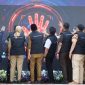 Gubernur Sumatera Selatan [Sumsel] Dr H Herman Deru bersama Wakil Gubernur Sumsel H Cik Ujang saat Launching Sensus Ekonomi 2026 yang dirangkaikan dengan Rapat Koordinasi [Rakor] Camat se-Sumatera Selatan di Griya Agung Palembang, Selasa 12 Mei 2026.