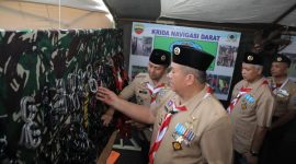 Bupati Asahan sekaligus Ketua Majelis Pembimbing Cabang [Mabicab] Gerakan Pramuka Kabupaten Asahan, Taufik Zainal Abidin secara resmi membuka Jambore Gerakan Pramuka Cabang Asahan Tahun 2026.