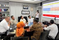 Wakil Bupati Asahan, Rianto memimpin rombongan Pemerintah Kabupaten Asahan menghadiri rapat koordinasi [rakor]  bersama jajaran Kementerian Sosial Republik Indonesia di Jakarta, Rabu 13 Mei 2026.