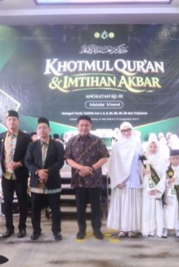 Khotmul Quran Ummi, Herman Deru Ajak Orang Tua Bangga Lahirkan Hafiz Quran