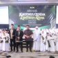 Gubernur Sumatera Selatan Dr H Herman Deru menghadiri pembukaan kegiatan Khotmul Quran dan Imtihan Akbar Angkatan III Tartil, Tahfidz, dan Turjuman Metode Ummi yang digelar Ummi Palembang di Grand Ballroom Golden Sriwijaya, Kamis 14 Mei 2026