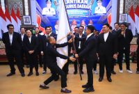 Gubernur Sumatera Selatan Dr H Herman Deru bersama Wakil Gubernur Sumsel H Cik Ujang menghadiri pelantikan Pengurus Daerah Persatuan Seniman Komedi Indonesia [PaSKI] Sumsel dan Koordinator Wilayah [Korwil] PaSKI se-Sumsel periode 2026–2030 di Griya Agung, Kamis 14 Mei 2026, sore.