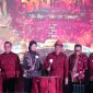 Wagub Sumsel Cik Ujang saat membuka Festival Sriwijaya di Kompleks Dekranasda Palembang, Jumat 15 Mei 2026.