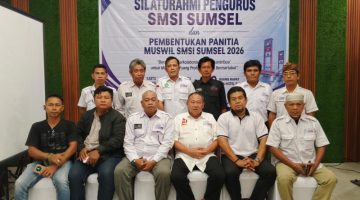 Jajaran pengurus Serikat Media Siber Indonesia Provinsi Sumatera Selatan [SMSI Sumsel] tancap gas persiapan perhelatan Musyawarah Wilayah [Muswil] SMSI Sumsel 2026 dengan resmi membentuk panitia penyelenggara.