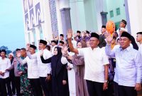 Pemerintah Kota [Pemkot] Prabumulih melalui Wali Kota H Arlan resmi melepas 169 calon jemaah haji [CJH] beserta satu orang pendamping haji menuju Tanah Suci.