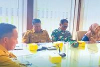Pemerintah Kota Prabumulih bersama walikota Prabumulih menggelar Rapat Koordinasi Pengendalian Inflasi Tahun 2026, dirangkaikan dengan launching Buku Panduan dan Bahan Ajar Pendidikan Anti Korupsi di Ruang Rapat Wali Kota Prabumulih, Senin 11 Mei 2026.