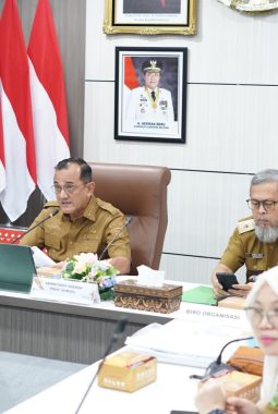 Sekda Sumsel Edward Candra Hadiri Asistensi SAKIP
