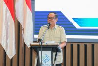 Wagub Sumsel Cik Ujang saat memberikan sambutan saat Musyawarah Provinsi [Musprov] XII INKINDO Sumsel di Hotel Aryaduta Palembang, Senin 25 Mei 2026.