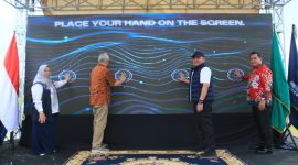 Gubernur Sumatera Selatan [Sumsel] Dr H Herman Deru meresmikan aplikasi Sumsel UMKM sekaligus membuka Jambore UMKM Forketas [Forum Kebersamaan Komunitas Wirausaha Sumatera Selatan] di Pine Wood CGC, Kamis 21 Mei 2026.
