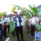 Gubernur Sumsel Dr H Herman Deru saat memberikan sambutan pada Festival Kehutanan di Kampus UIN Raden Fatah Palembang, Kamis 21 Mei 2026.