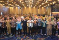 Gubernur Sumsel Herman Deru saat menghadiri Sarasehan Nasional MPR RI, Selasa 19 Mei 2025, yang membahas alternatif pembiayaan pembangunan daerah.